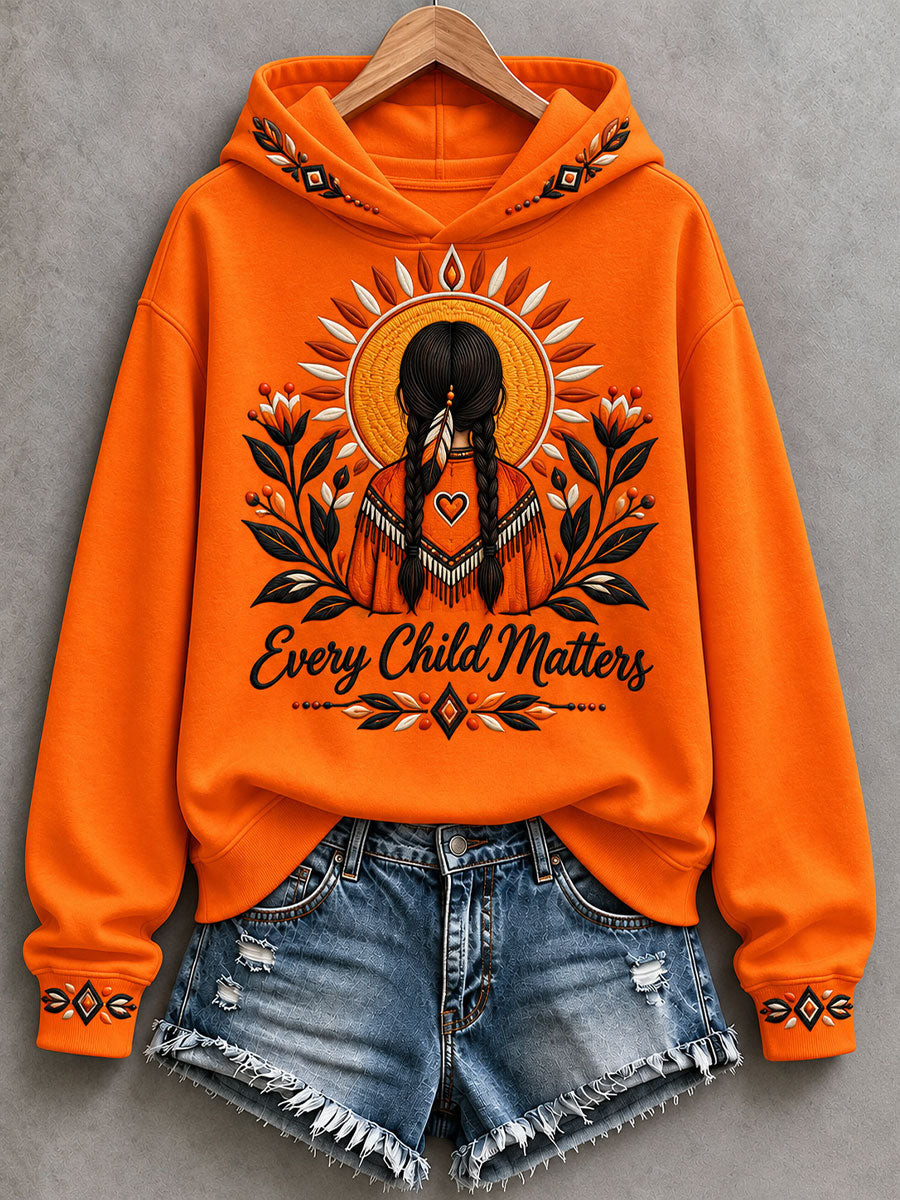Orange Shirt Day Merch Hoodie Every Child Matters Merch Support Gift 1 - Unicasport Orange Shirt Day Merch Hoodie Every Child Matters Merch Support Gift