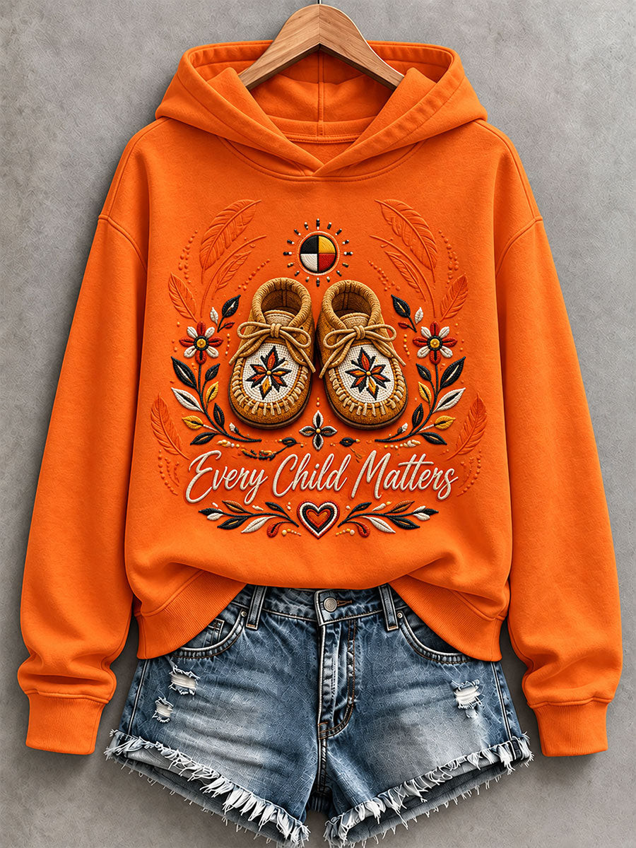Orange Shirt Day Merch Hoodie Canada Day Apparel Gift For Girlfriend 1 - Unicasport Orange Shirt Day Merch Hoodie Canada Day Apparel Gift For Girlfriend