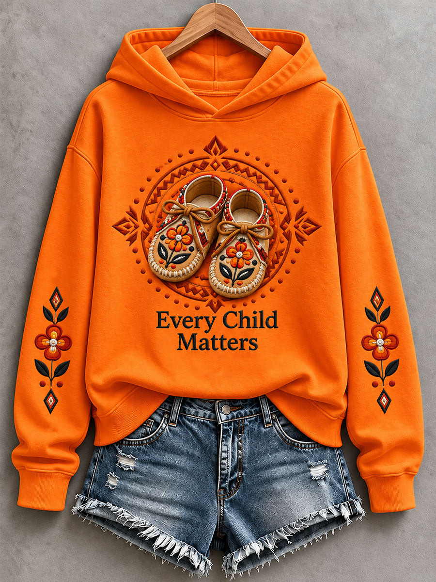 Every Child Matters Hoodie Orange Shirt Day Merch Indigenous Awareness Gift 1 - Unicasport Every Child Matters Hoodie Orange Shirt Day Merch Indigenous Awareness Gift