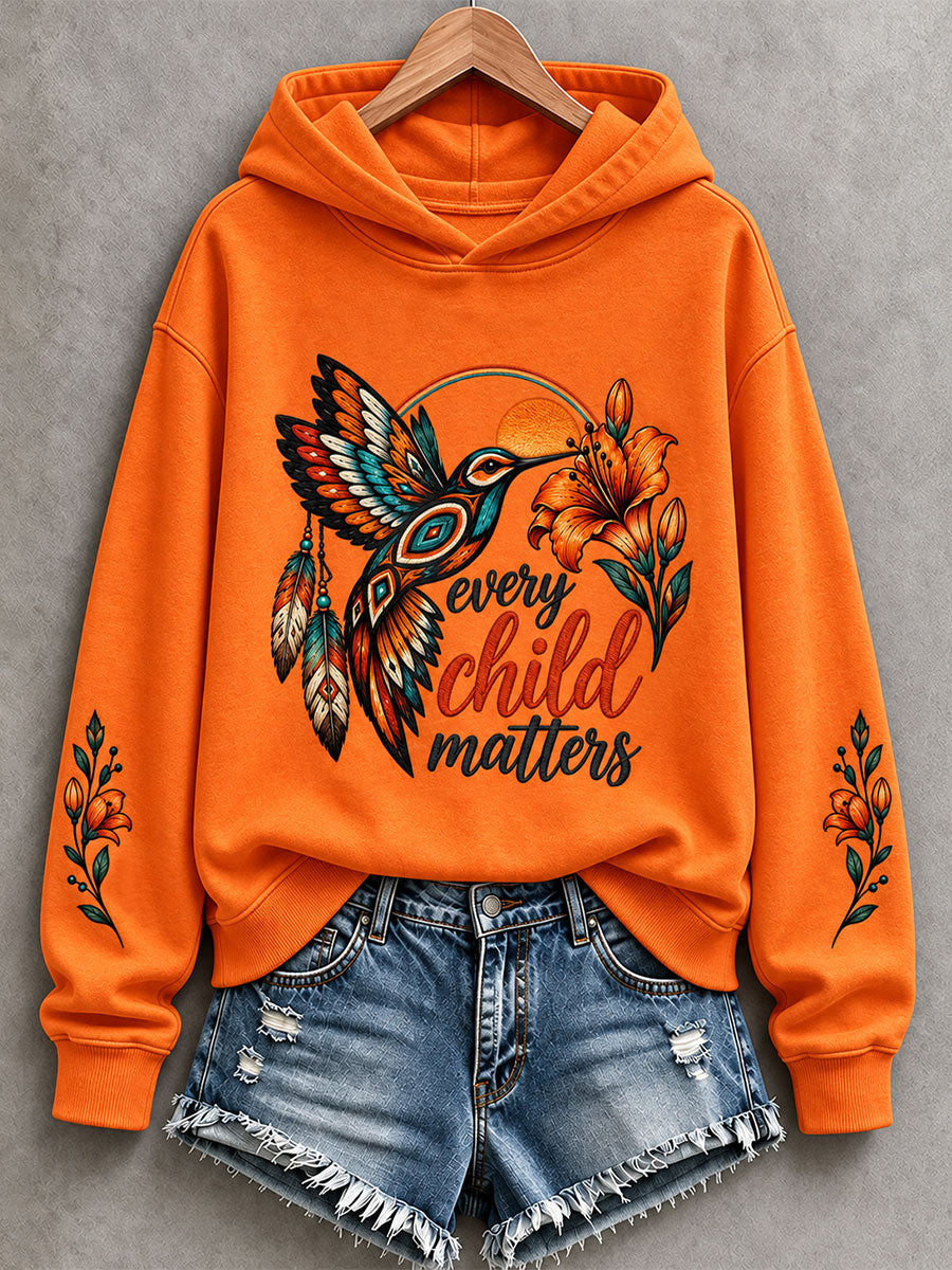 Every Child Matters Hoodie Orange Shirt Day Merch Gifts For Women 1 - Unicasport Every Child Matters Hoodie Orange Shirt Day Merch Gifts For Women