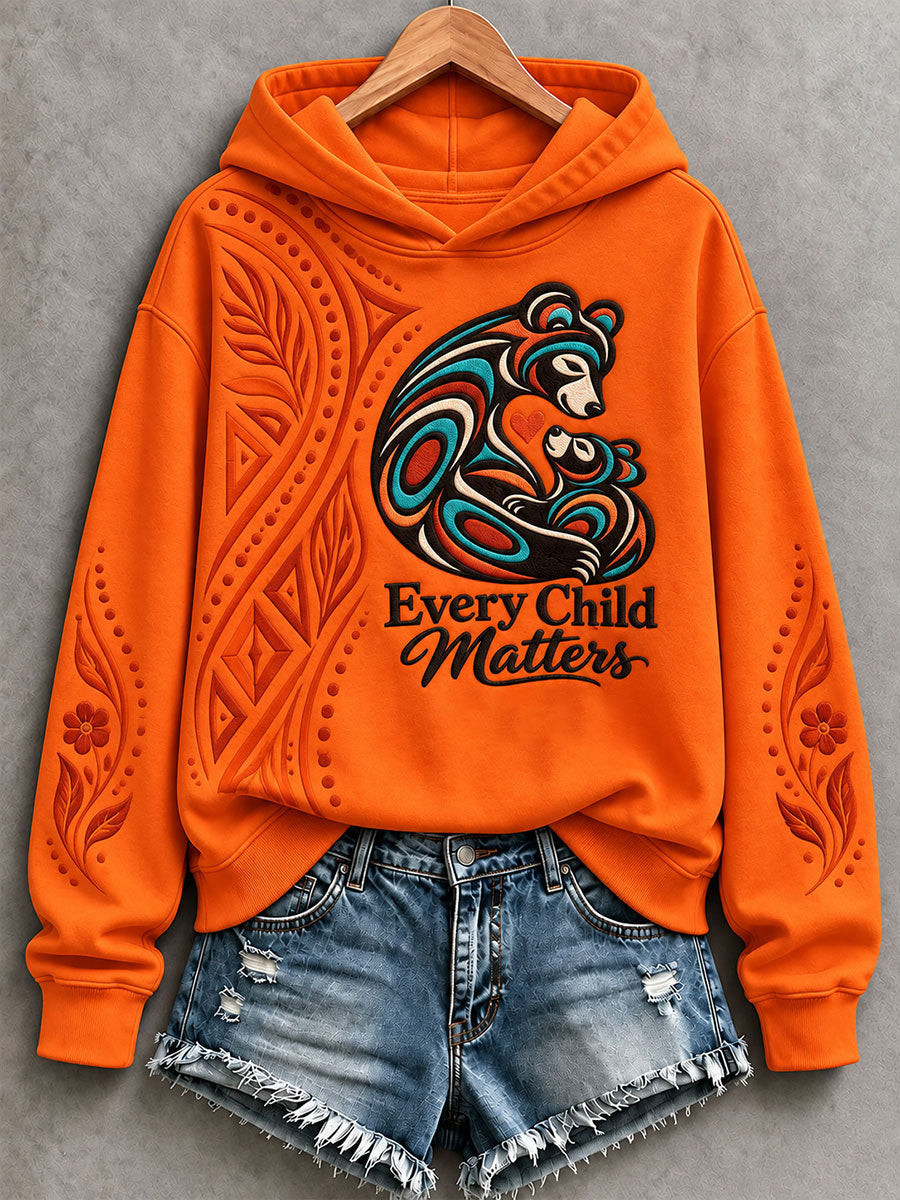 Every Child Matters Hoodie Orange Shirt Day Merch Gifts For Bestie 1 - Unicasport Every Child Matters Hoodie Orange Shirt Day Merch Gifts For Bestie