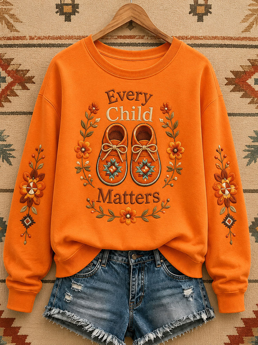 Orange Shirt Day Merch Sweatshirt Women's Apparel Mother's Day Gifts 1 - Unicasport Orange Shirt Day Merch Sweatshirt Women's Apparel Mother's Day Gifts