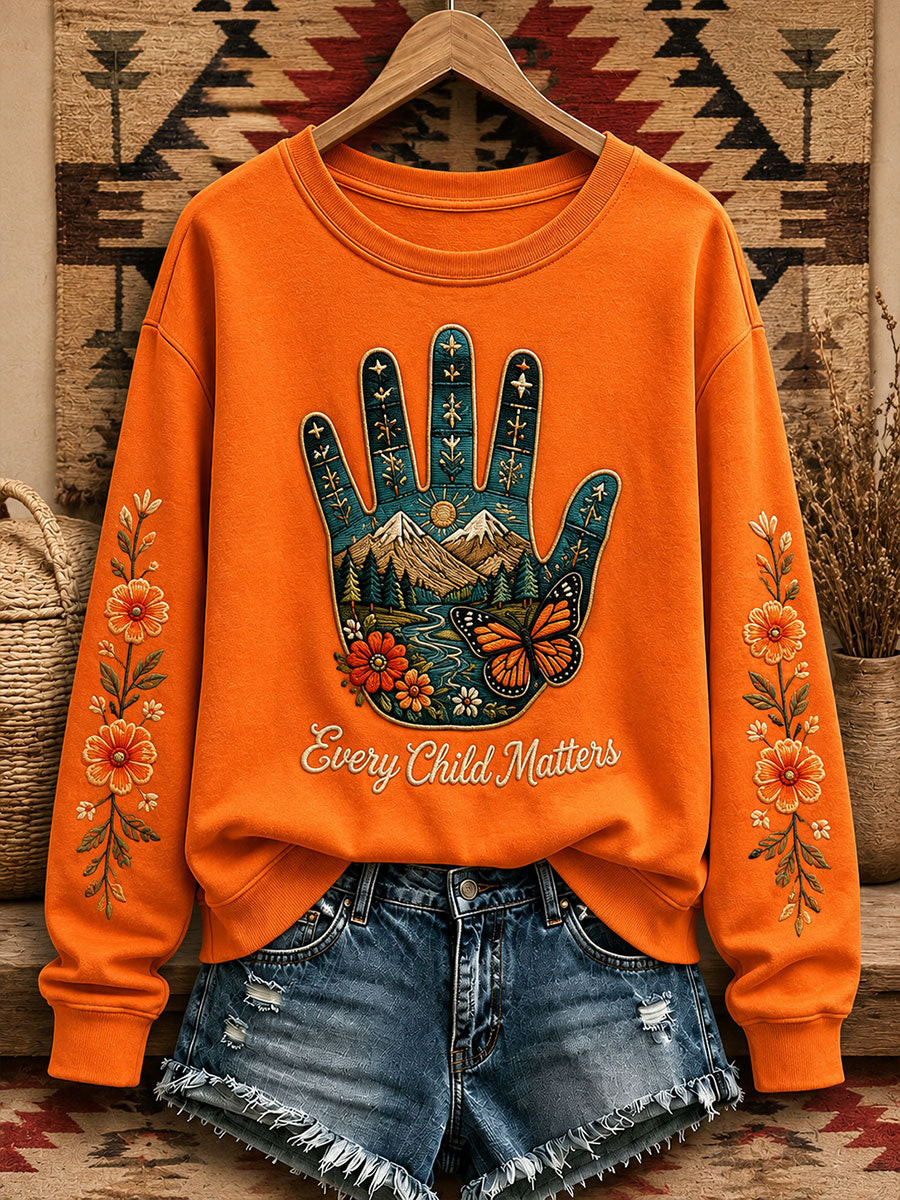 Orange Shirt Day Merch Sweatshirt Women's Apparel Gifts For Your Wife 1 - Unicasport Orange Shirt Day Merch Sweatshirt Women's Apparel Gifts For Your Wife