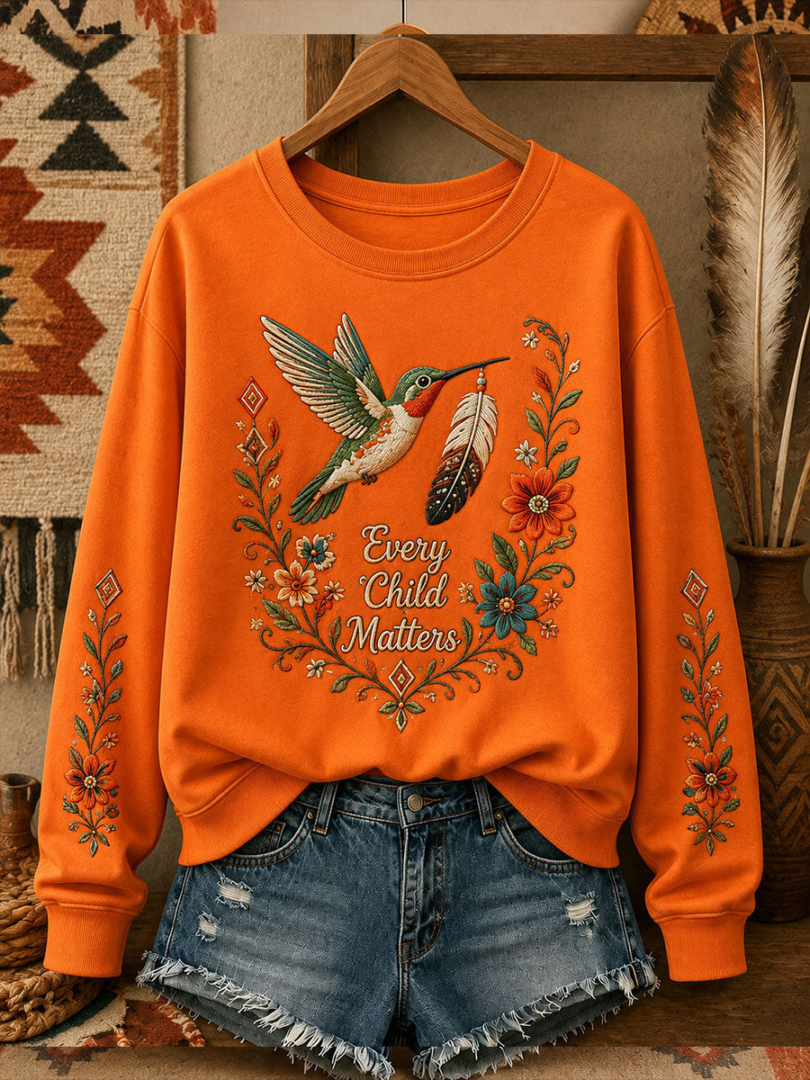 Orange Shirt Day Merch Sweatshirt Women's Apparel Gift Ideas For Mom 1 - Unicasport Orange Shirt Day Merch Sweatshirt Women's Apparel Gift Ideas For Mom