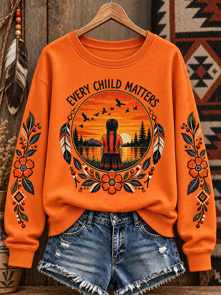 Orange Shirt Day Merch Sweatshirt Every Child Matters Apparel Presents For Sister In Law 1 - Unicasport Orange Shirt Day Merch Sweatshirt Every Child Matters Apparel Presents For Sister In Law