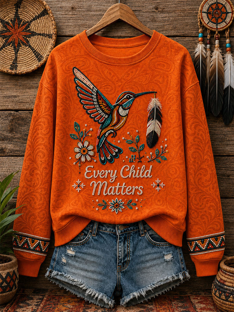 Orange Shirt Day Merch Sweatshirt Every Child Matters Apparel Great Gifts For Mom 1 - Unicasport Orange Shirt Day Merch Sweatshirt Every Child Matters Apparel Great Gifts For Mom