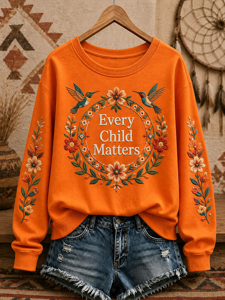 Orange Shirt Day Merch Sweatshirt Every Child Matters Apparel Gifts For Mom 1 - Unicasport Orange Shirt Day Merch Sweatshirt Every Child Matters Apparel Gifts For Mom