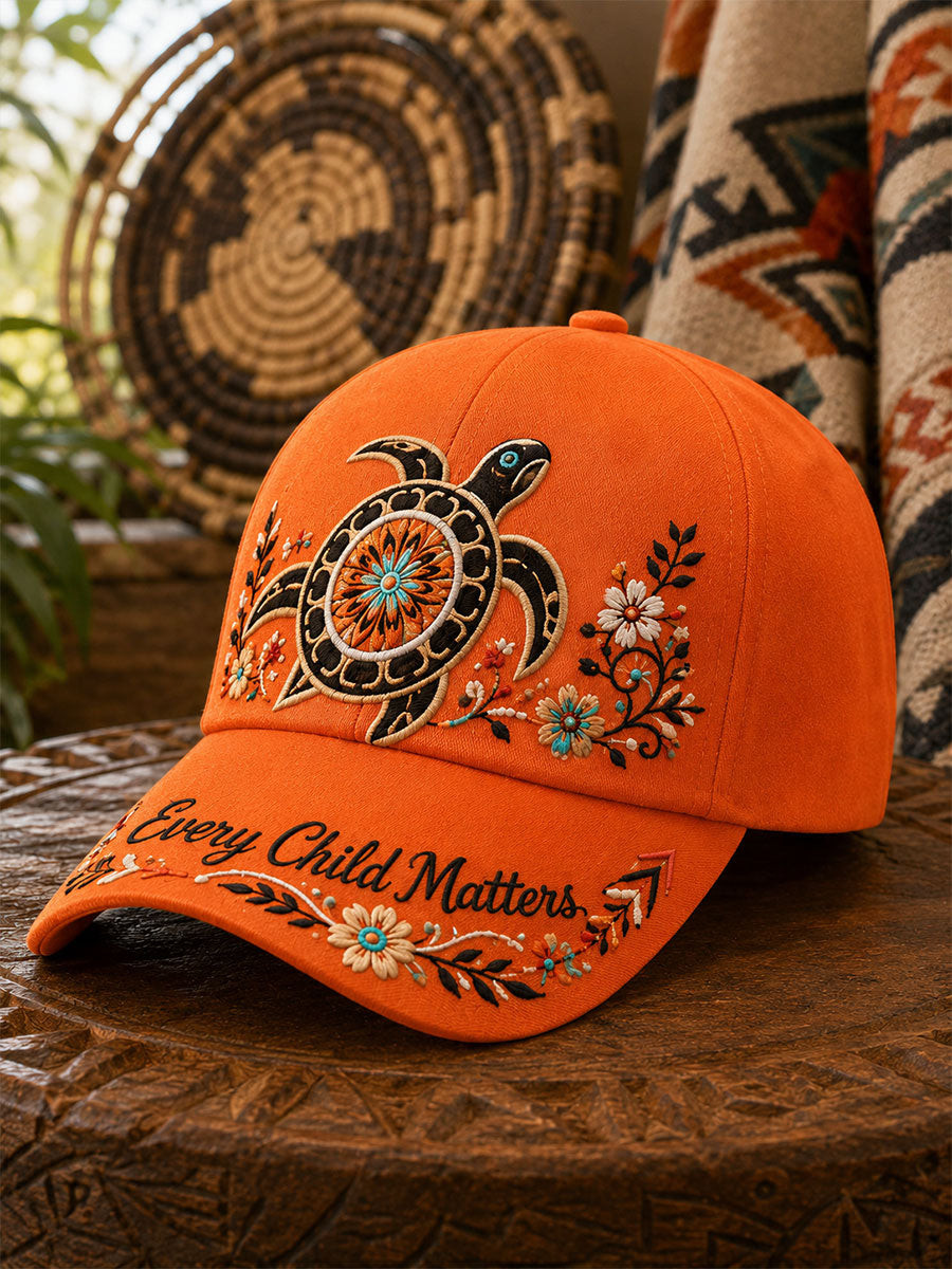 Every Child Matters Turtle Dad Hat Orange Shirt Day Cap Gift For Women