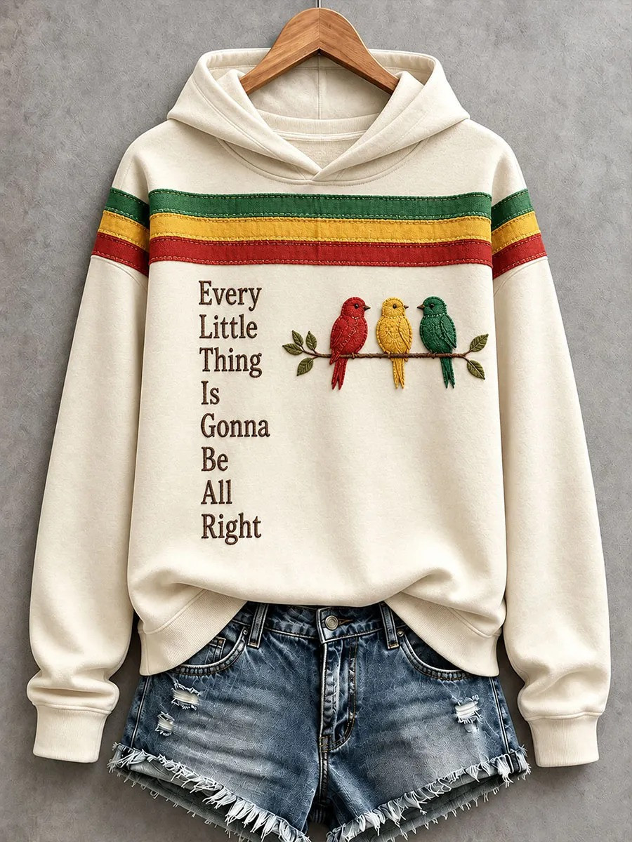 Every Little Thing Is Gonna Be All Right Hoodie Jamaican Reggae Music Hoodie Gift Ideas 1 - Unicasport Every Little Thing Is Gonna Be All Right Hoodie Jamaican Reggae Music Hoodie Gift Ideas