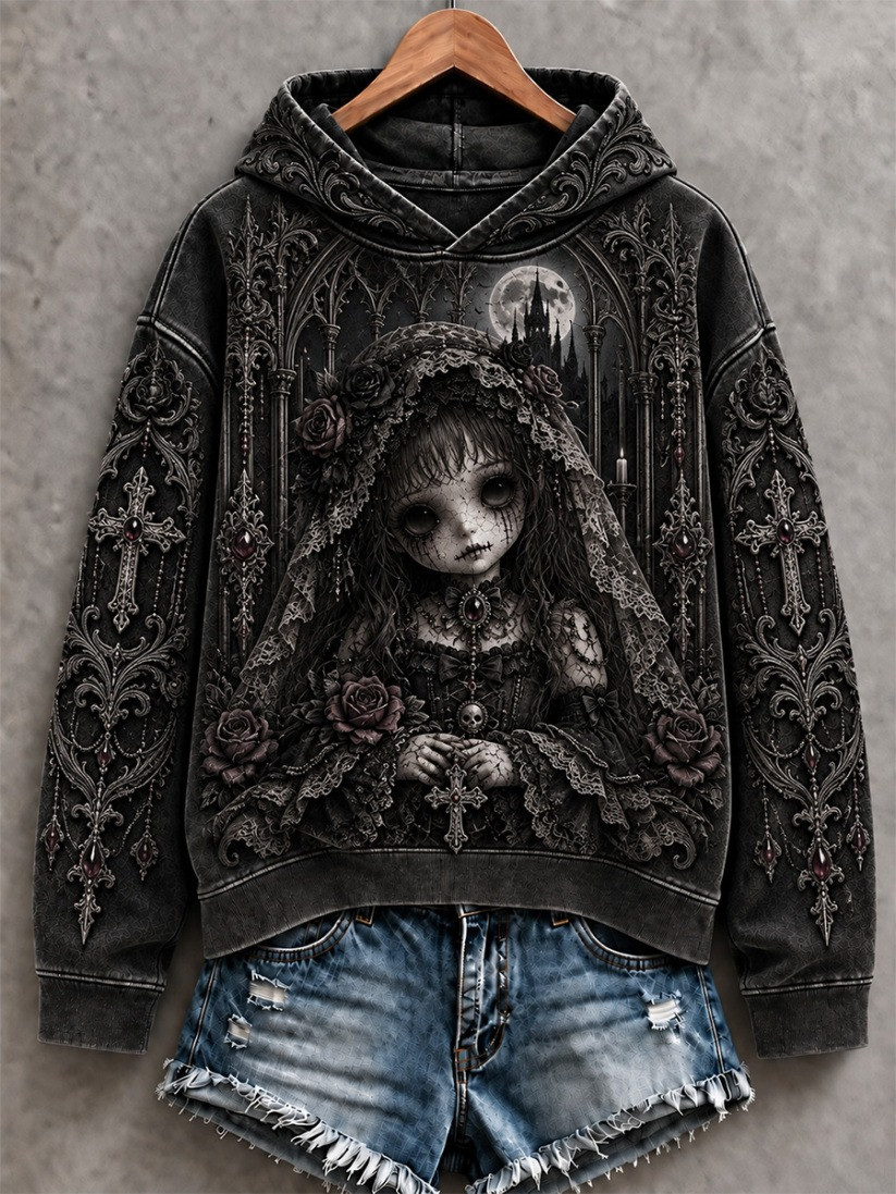 Halloween Creepy Dolls Hoodie Halloween Horror Nights Apparel Gift For Bestie 1 - Unicasport Halloween Creepy Dolls Hoodie Halloween Horror Nights Apparel Gift For Bestie