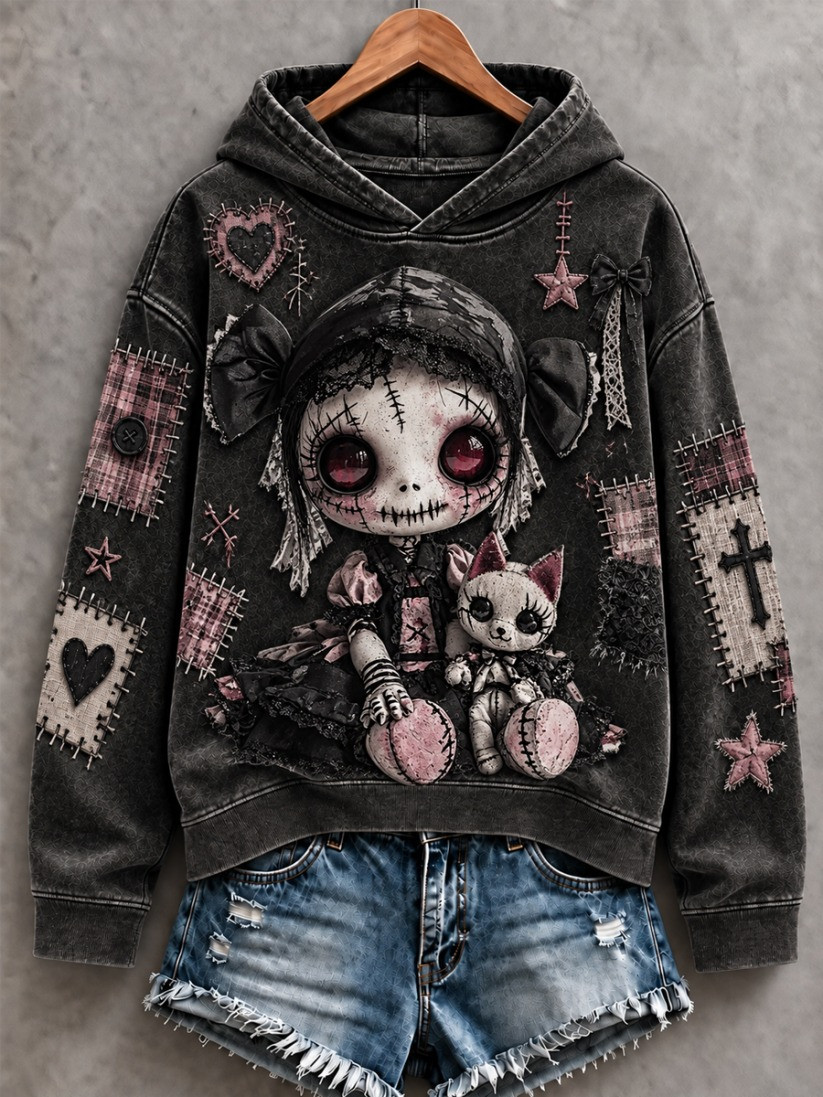 Halloween Creepy Dolls Hoodie Halloween Horror Nights Clothes Gift For Friends
