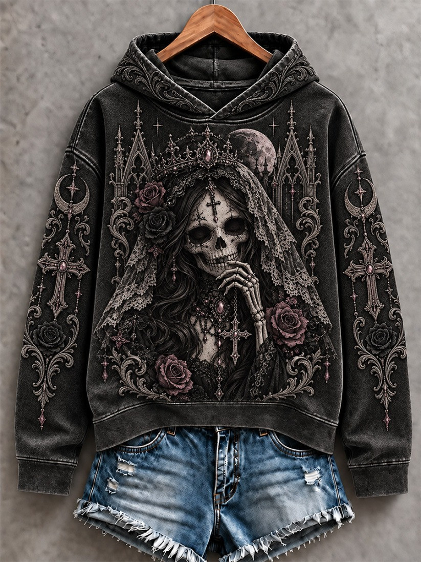 Halloween Scary Skull Hoodie Halloween Horror Nights Apparel Gift For Women 1 - Unicasport Halloween Scary Skull Hoodie Halloween Horror Nights Apparel Gift For Women