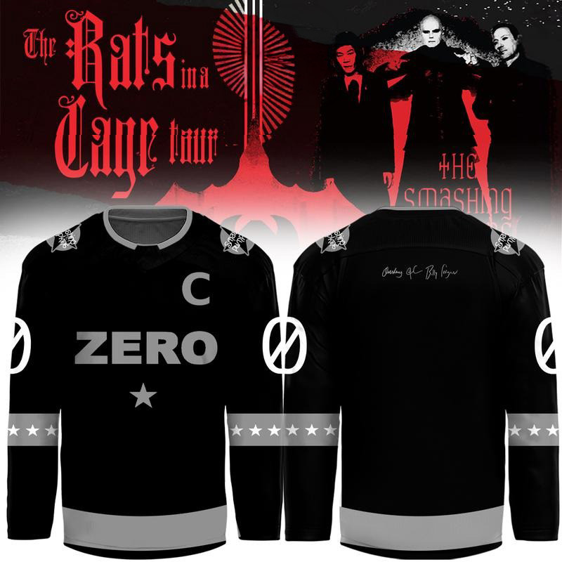 The Smashing Pumpkins Merch The Rats In A Cage Tour 2026 Hockey Jersey Shirt Best Gift For Rock Fans 1 - Unicasport The Smashing Pumpkins Merch The Rats In A Cage Tour 2026 Hockey Jersey Shirt Best Gift For Rock Fans