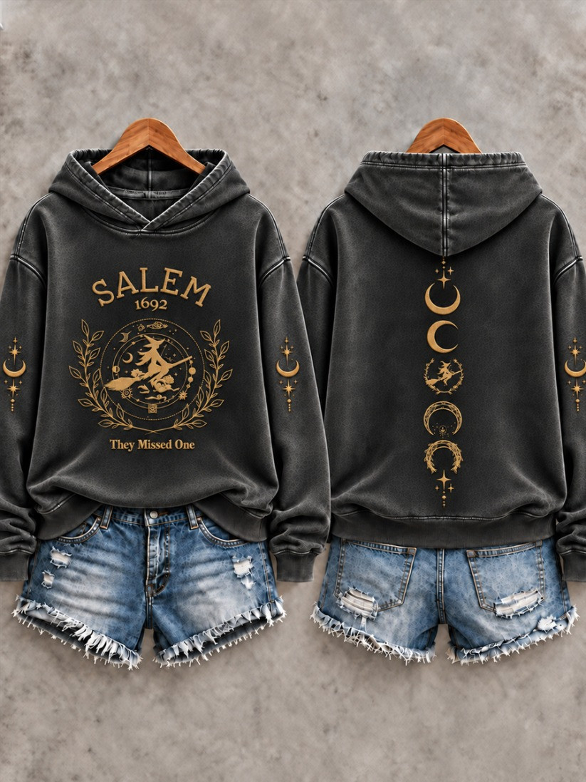 Halloween Salem Witch1692 Salem They Missed One Hoodie Halloween Merch Gift Ideas 1 - Unicasport Halloween Salem Witch1692 Salem They Missed One Hoodie Halloween Merch Gift Ideas