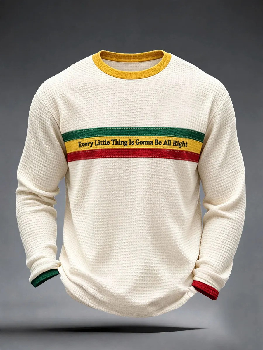 Every Little Thing Is Gonna Be All Right Long Sleeve Shirt Reggae Inspired Retro Outfit Ideas