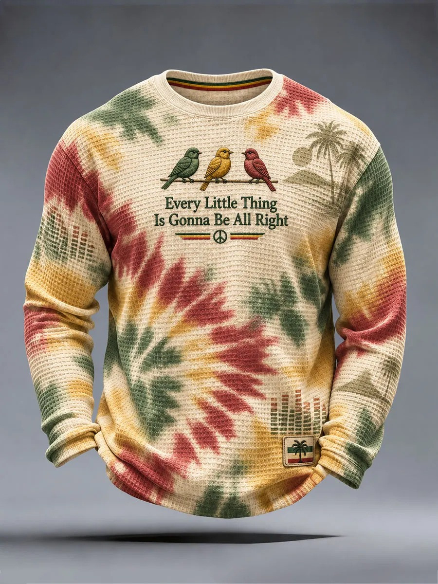 Every Little Thing Is Gonna Be Alright Long Sleeve Shirt Black History Apparel Gift Ideas