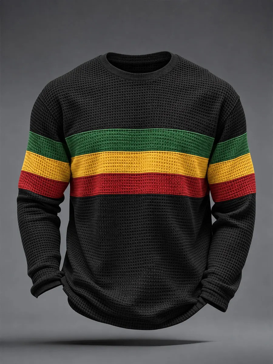 Reggae Inspired Long Sleeve Shirt Jamaican Reggae Music Apparel Gifts For Music Lovers