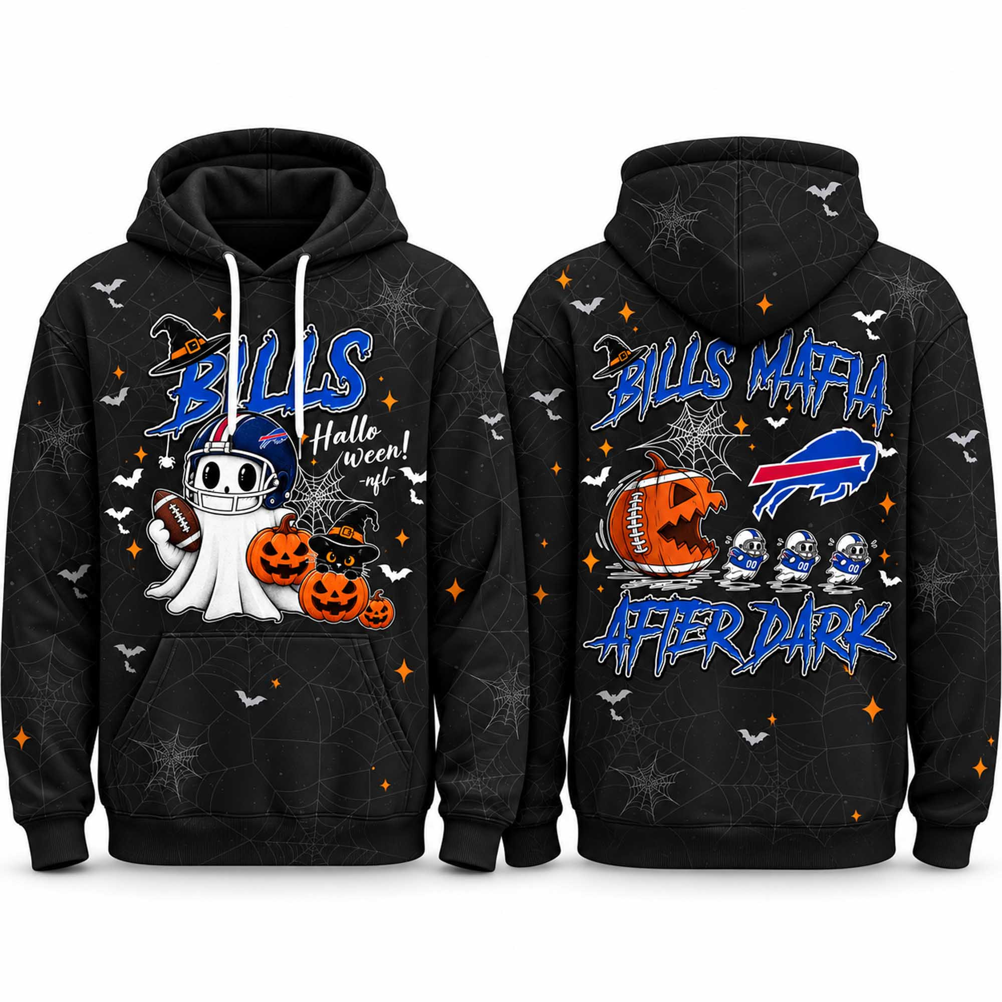 Buffalo Bills Halloween Bills Mafia After Dark Hoodie Halloween Gifts For Football Lovers 1 - Unicasport Buffalo Bills Halloween Bills Mafia After Dark Hoodie Halloween Gifts For Football Lovers