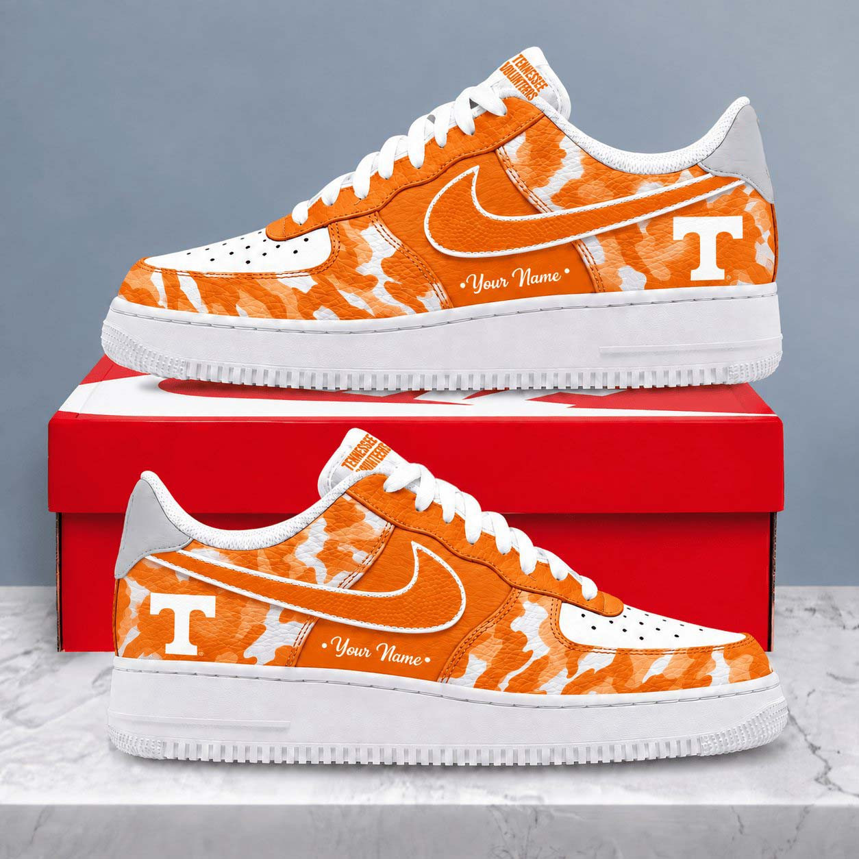 Personalized Tennessee Volunteers Merch Camo Shoes NCAA Game Day Outfits Vols Fans Gifts