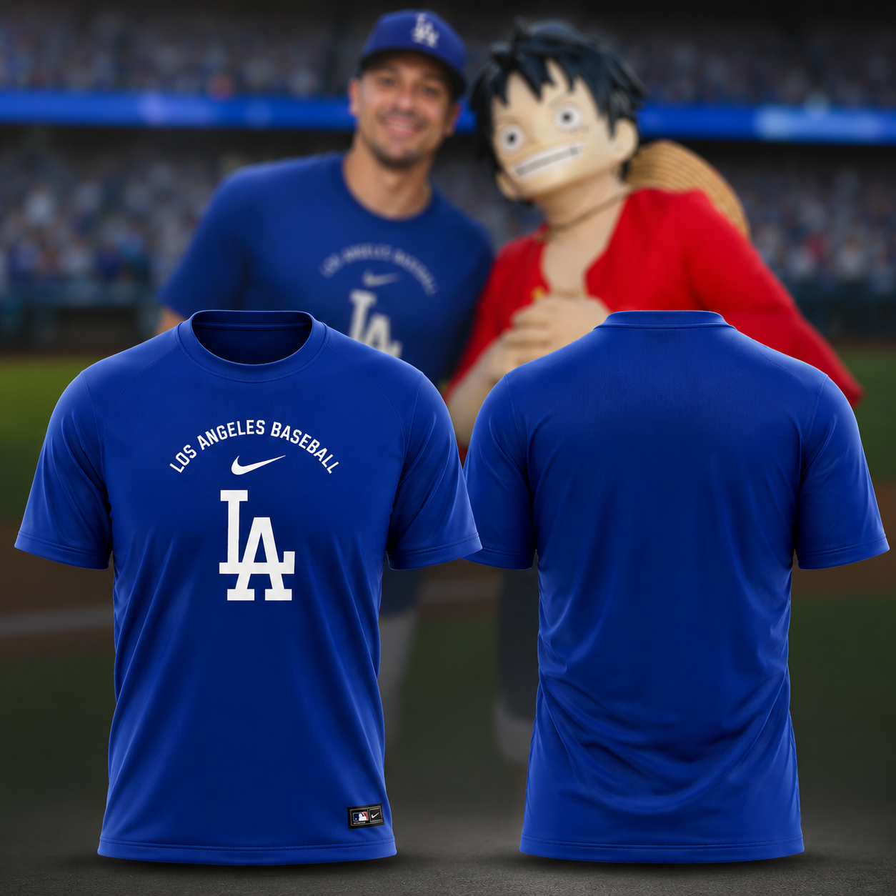 2026 Los Angeles Dodgers Blue Baseball Performance T-Shirt MLB Fan Tee Gift For Baseball Fans