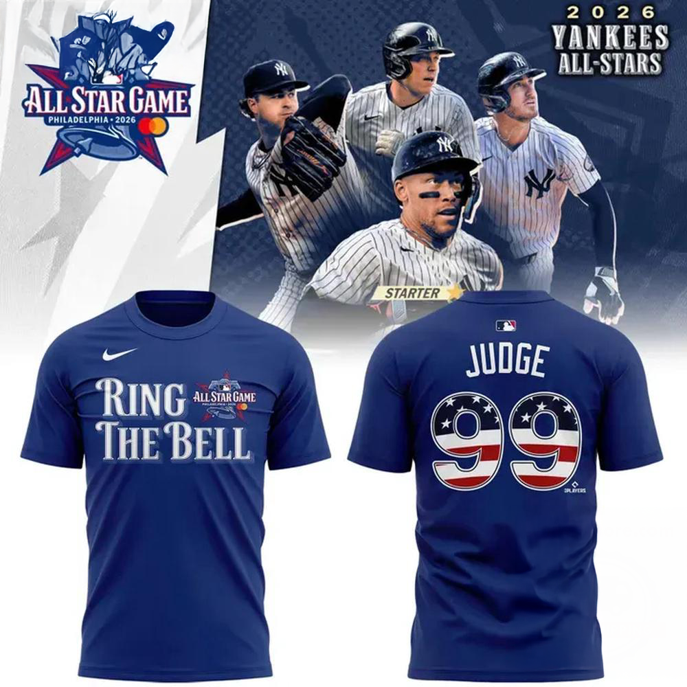 2026 MLB All Star Game Aaron Judge American League New York Yankees Graphic T Shirt