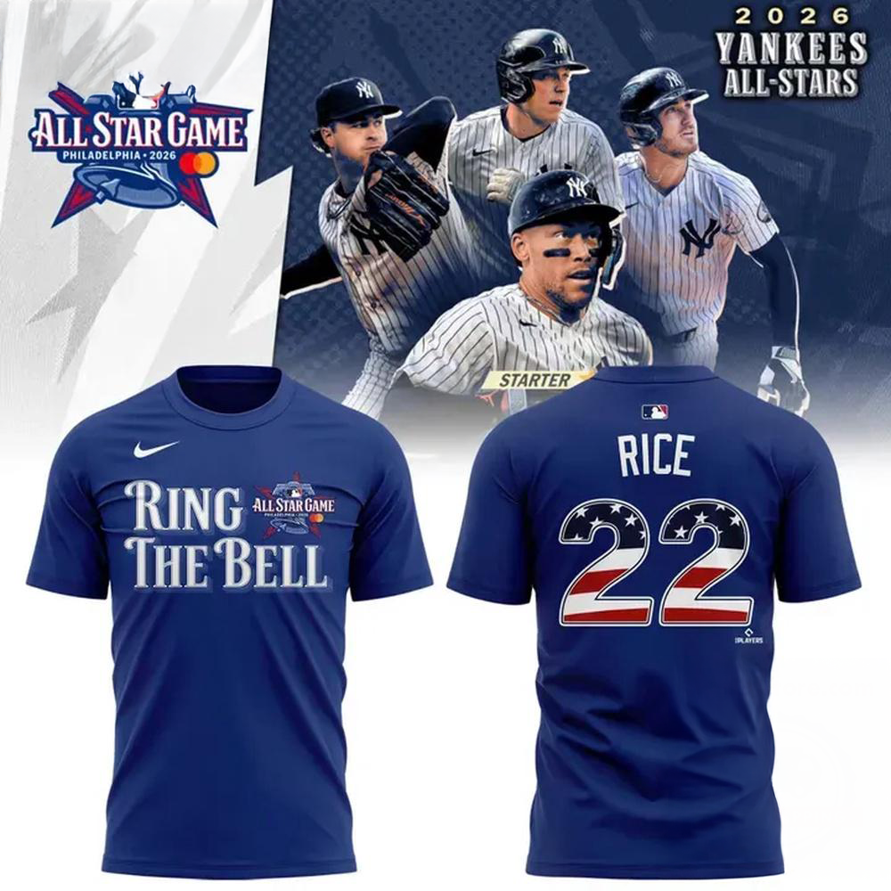 2026 MLB All Star Game Ben Rice American League New York Yankees Fan T Shirt
