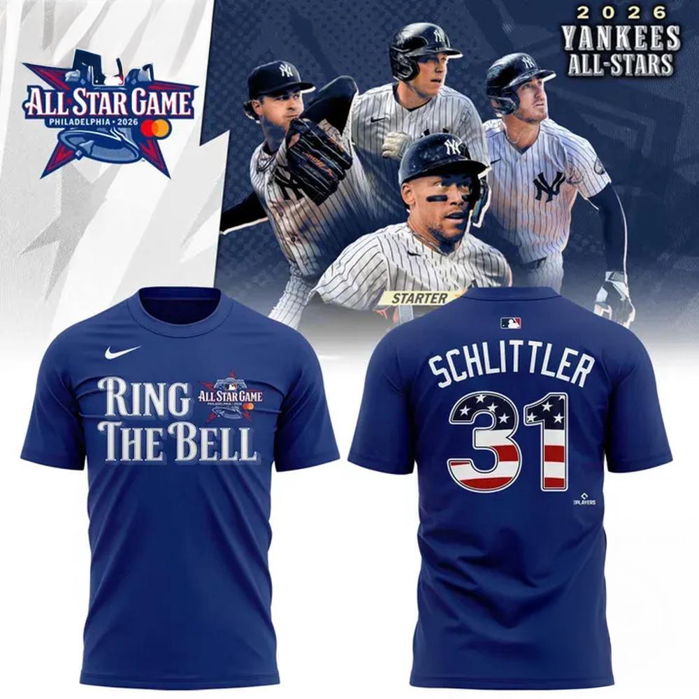 2026 MLB All Star Game Cam Schlittler American League New York Yankees Graphic Tee