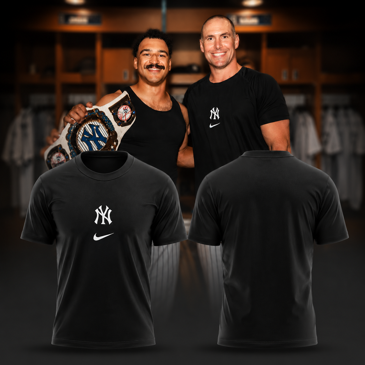 2026 New York Yankees Black Baseball Performance T-Shirt MLB Fan Tee Gift For Baseball Fans