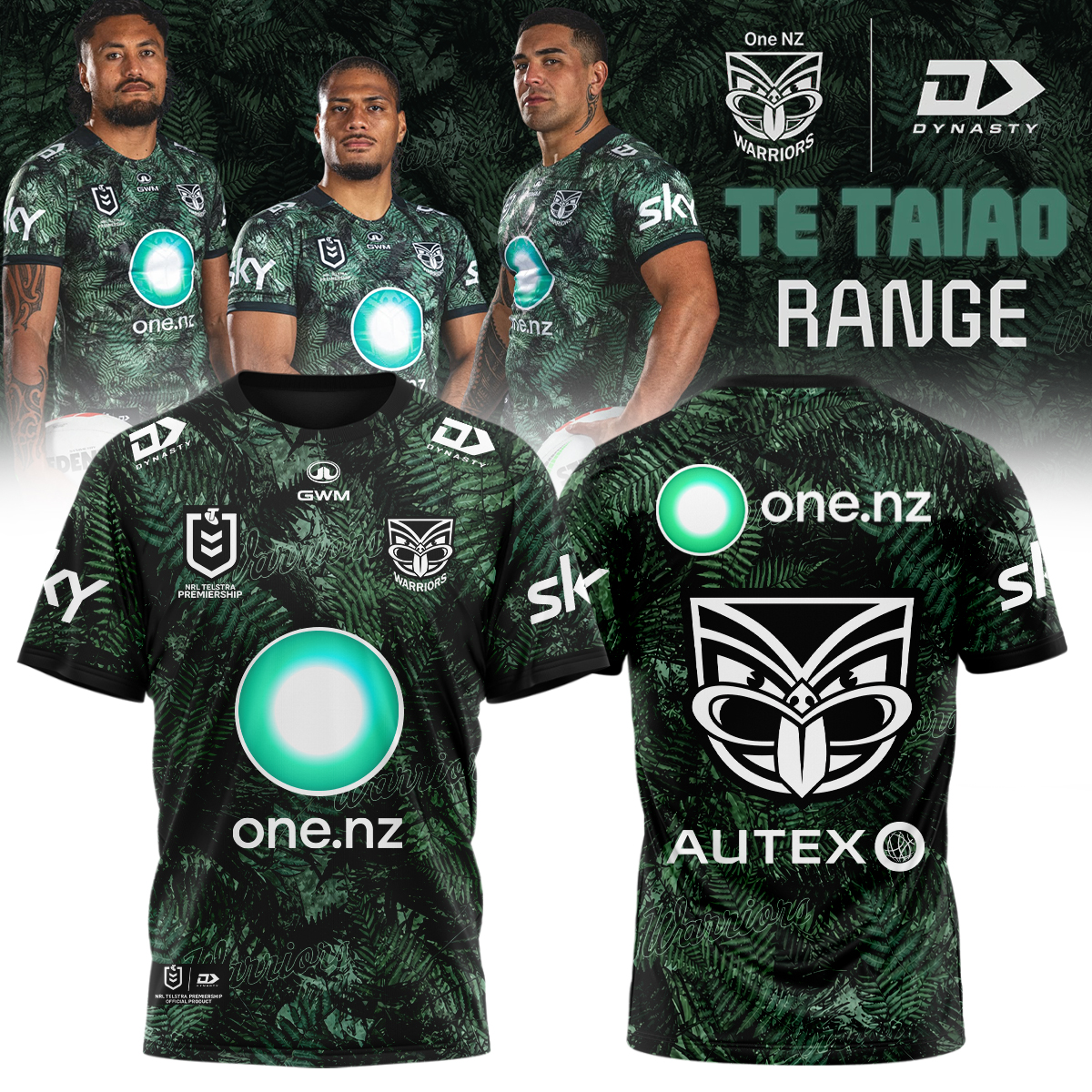 2026 New Zealand Warriors Replica Te Taiao Collector Jersey Edition