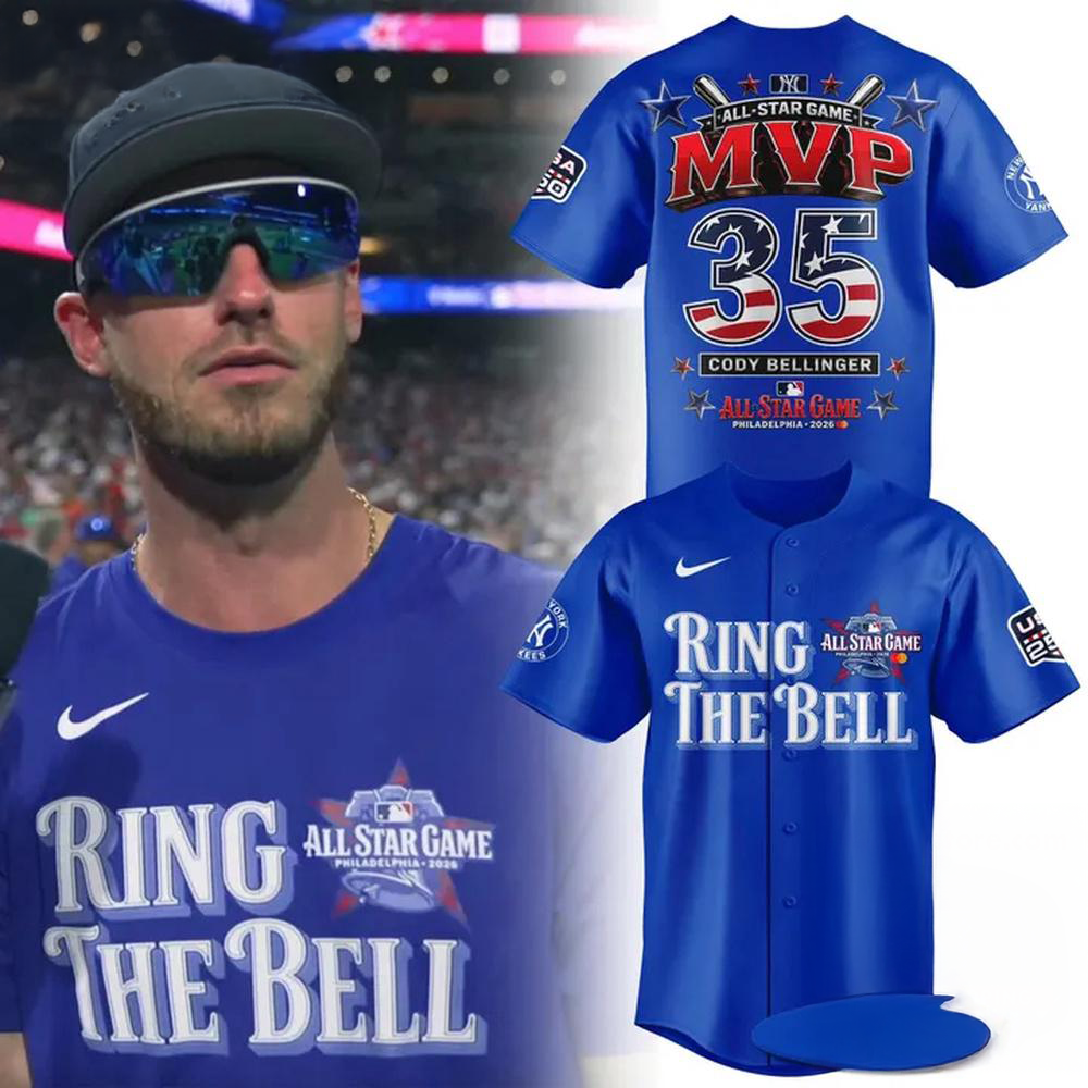 2026 Philadelphia MLB All Star Game Cody Bellinger MVP Ring The Bell Baseball Jersey