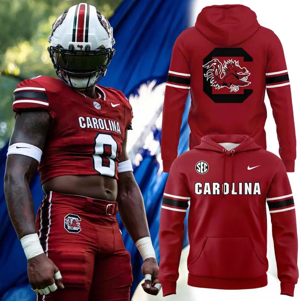 2026 South Carolina Gamecocks Football Uniform Pullover Hoodie