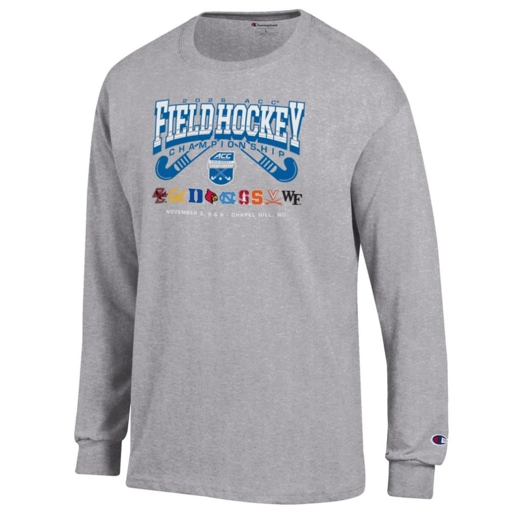 2026 ACC Field Hockey Championship Sweatshirt Team Logos November 3 4 6 Chapel Hill NC