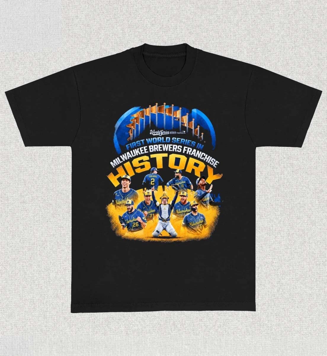 2026 Milwaukee Brewers First World Series In Franchise History Shirt