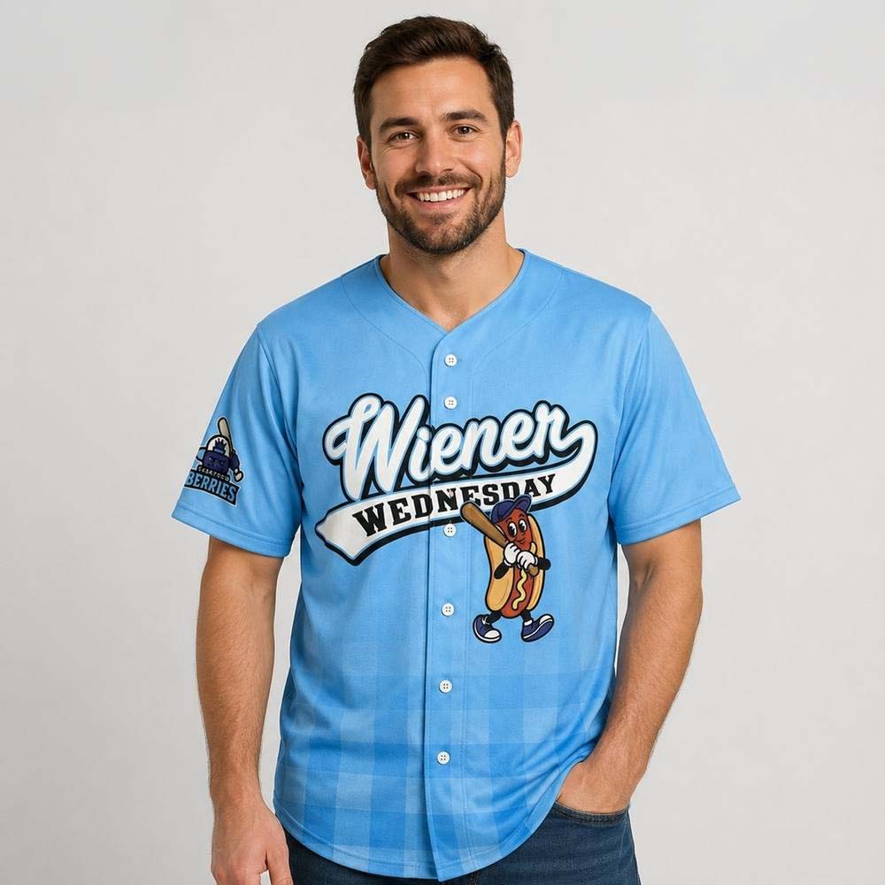 2026 Saskatoon Berries Baseball Wednesday Hot Dog Jersey - Best Gift for Fans