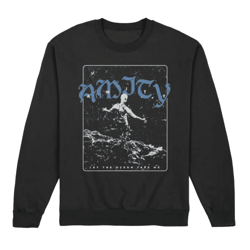 24hundred Merch The Amity Affliction Ltotm Cover Black Sweatshirt Great Fathers Day Presents