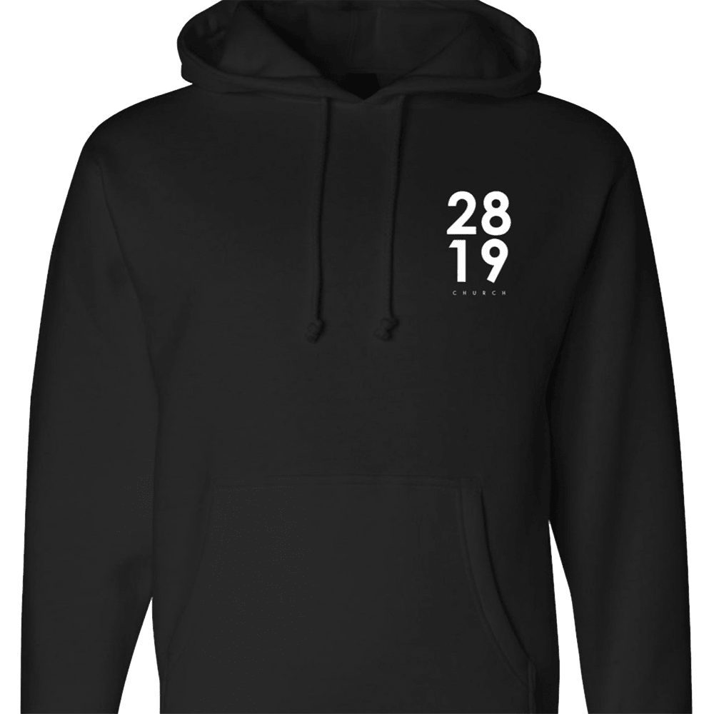 2819 Merch 2819 Church Merchandise Black Hoodie