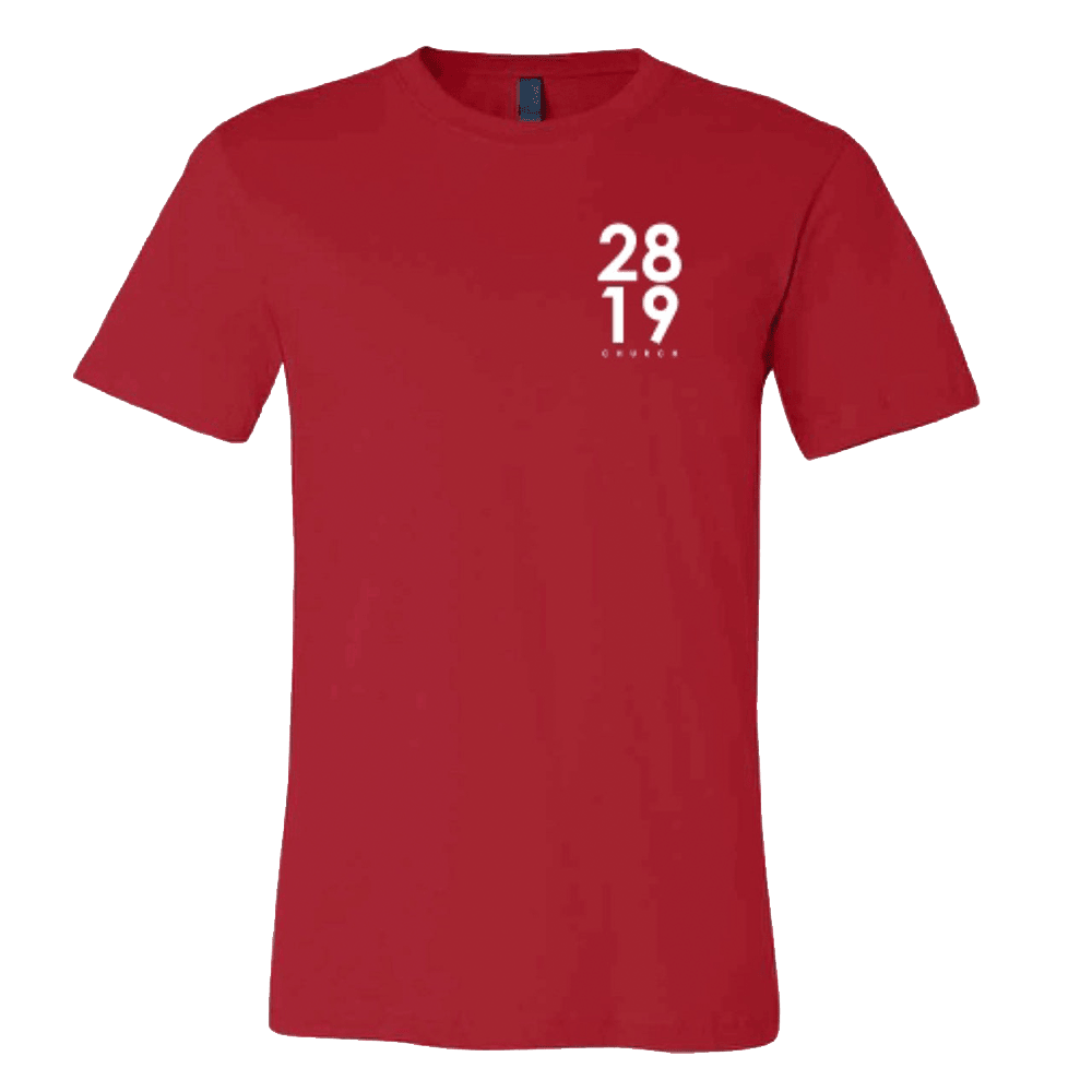 2819 Merch 2819 Church Merchandise Red TShirt Gifts For Fathers Day From Wife