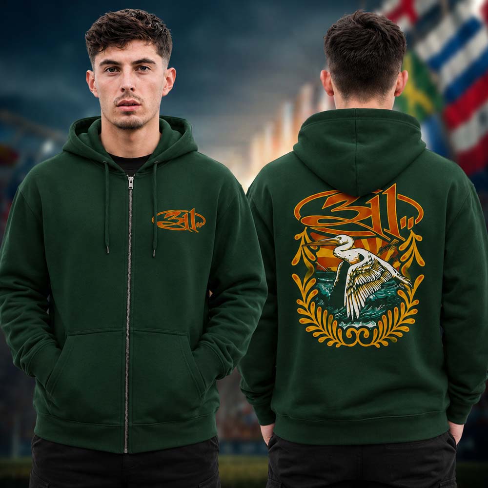 311 Pelican Summer Tour 2026 Zip Up Hoodie
