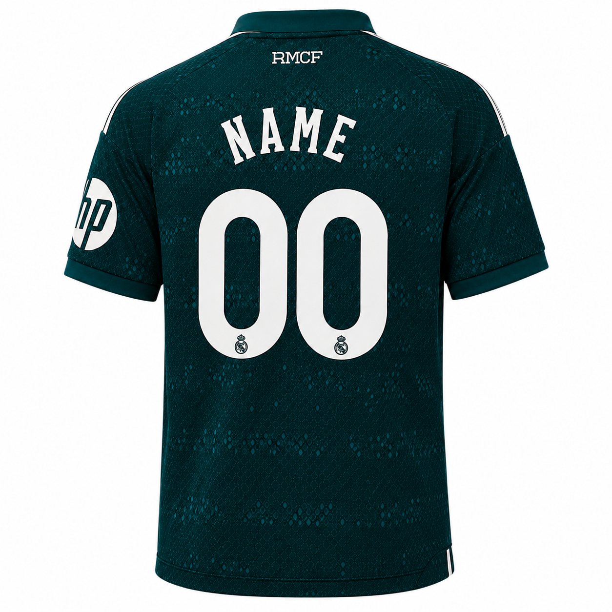 Real Madrid Personalized Name 00 Green Floral Soccer Jersey Short Sleeve Football Fan Shirt 1 - Unicasport Real Madrid Personalized Name 00 Green Floral Soccer Jersey Short Sleeve Football Fan Shirt