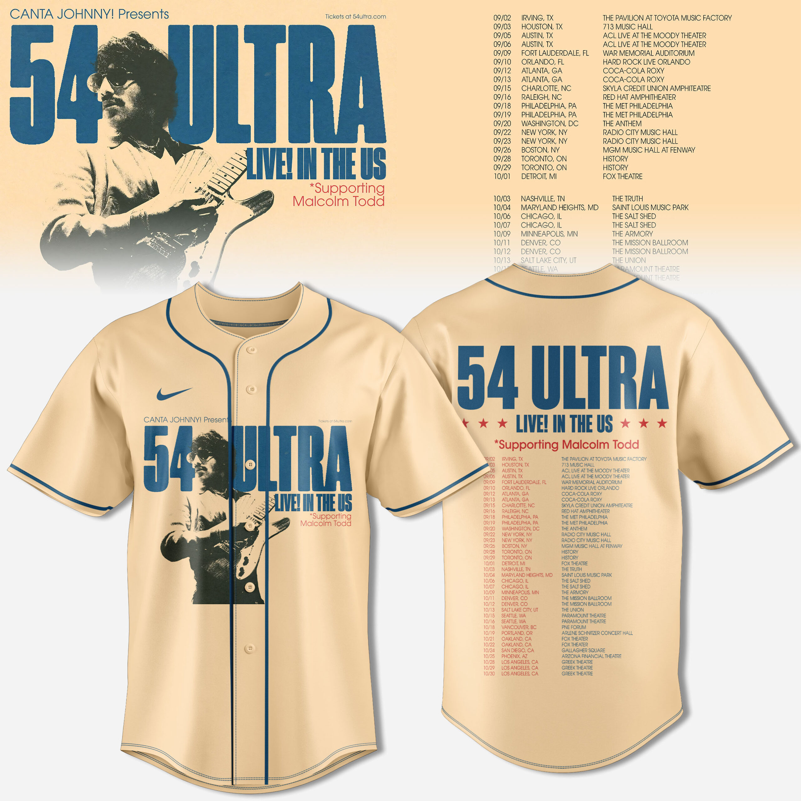 54 Ultra Live In The US Event Jersey Premium Graphic Design 1 - Unicasport 54 Ultra Live In The US Event Jersey Premium Graphic Design