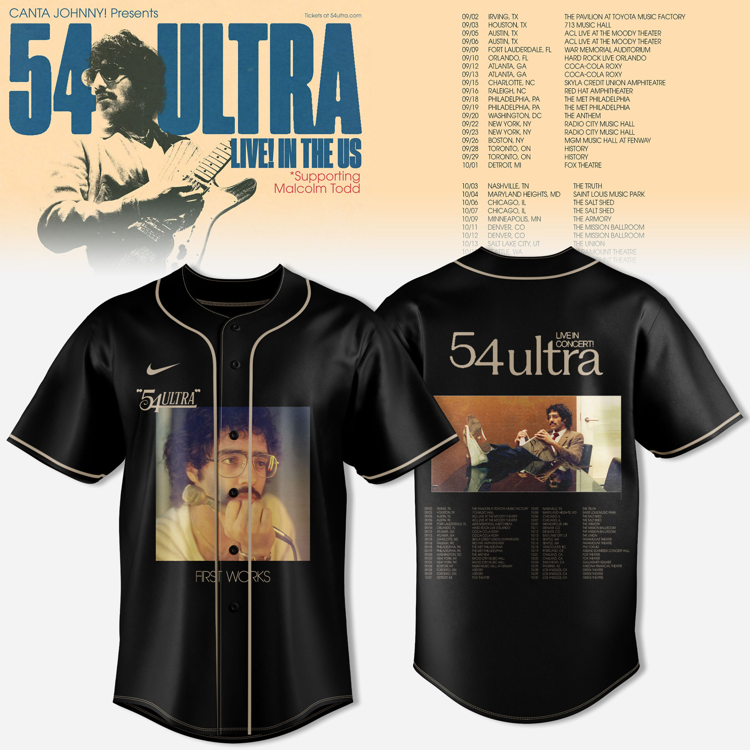 54 Ultra Live In The US Tour Jersey Custom Athletic Fan Apparel 1 - Unicasport 54 Ultra Live In The US Tour Jersey Custom Athletic Fan Apparel