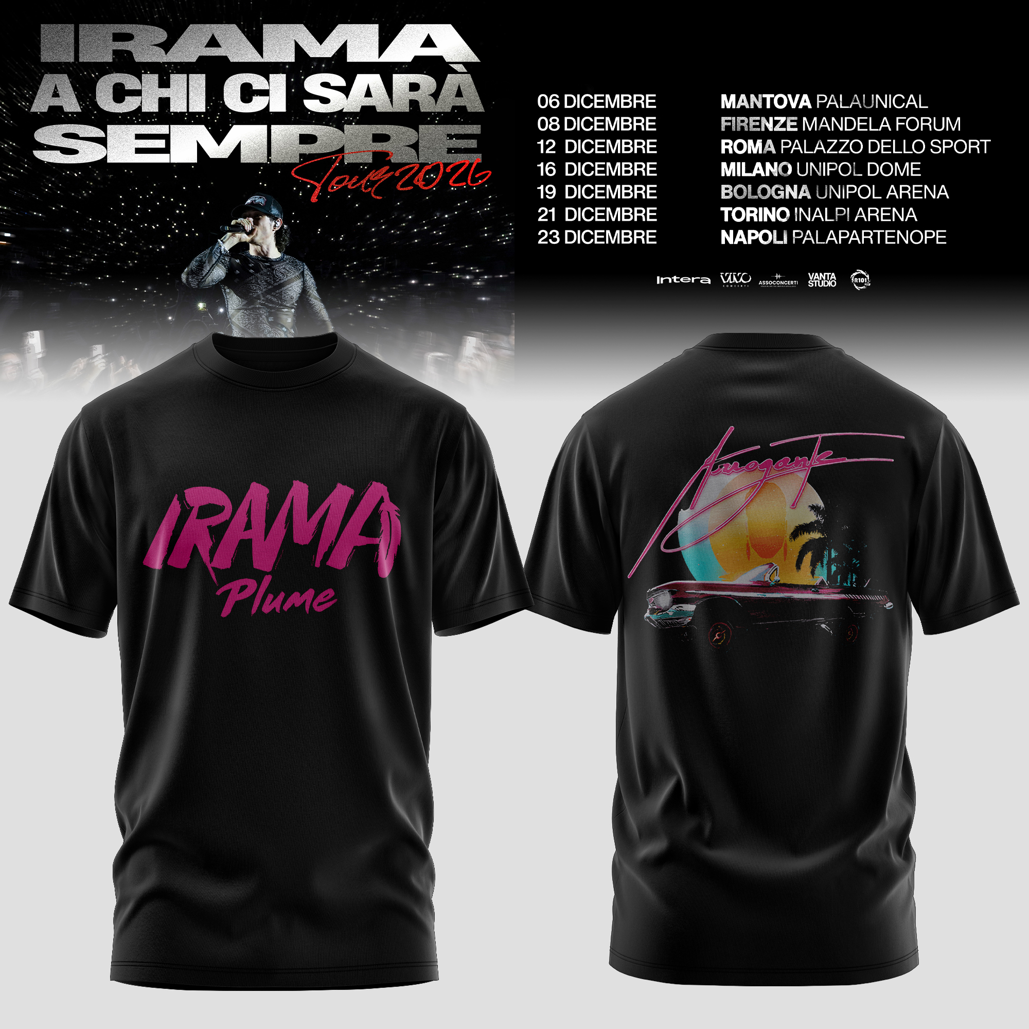 A Chi Ci Sara Sempre Tour 2026 Premium Collector Edition Graphic T Shirt