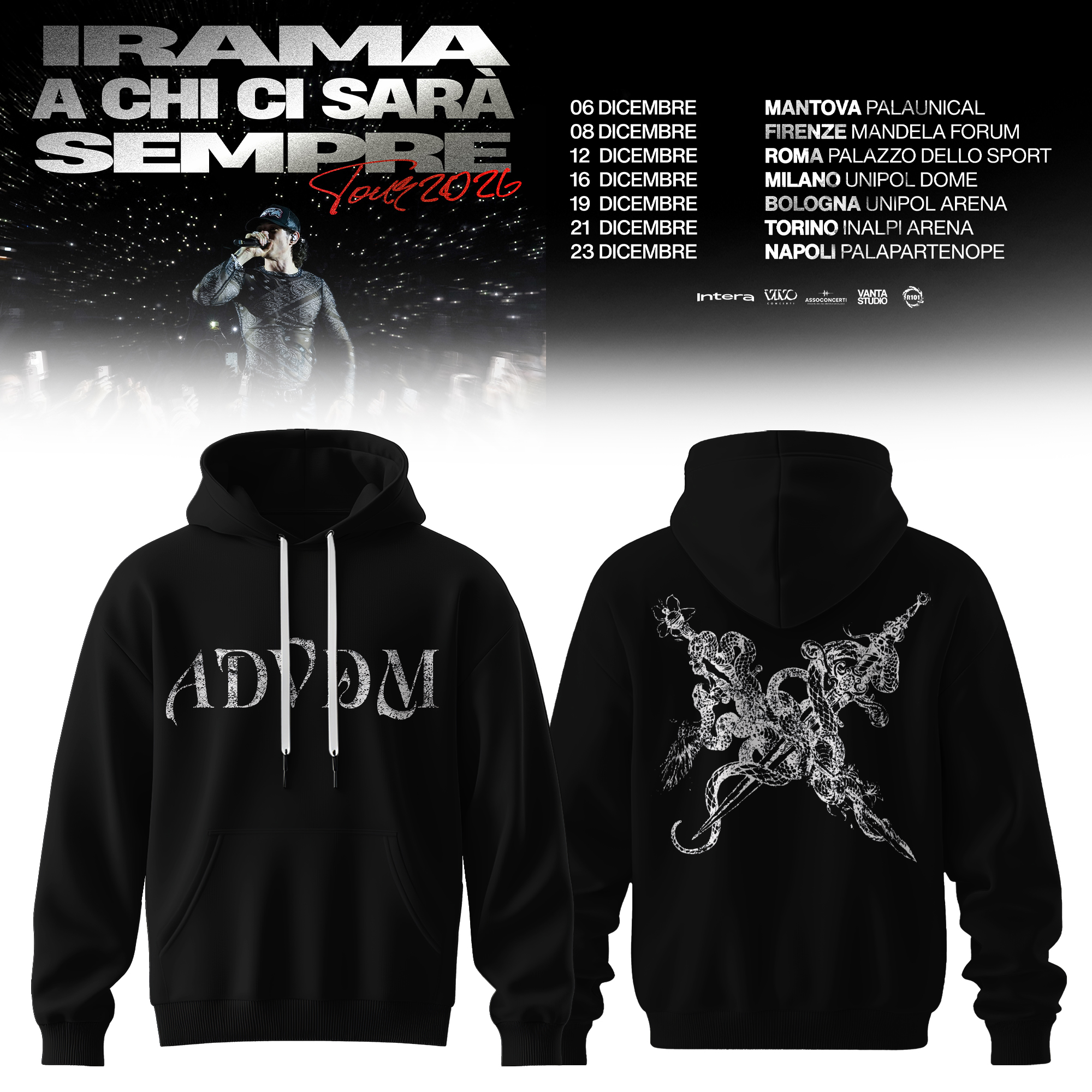 A Chi Ci Sara Sempre Tour 2026 Premium Limited Edition Hoodie