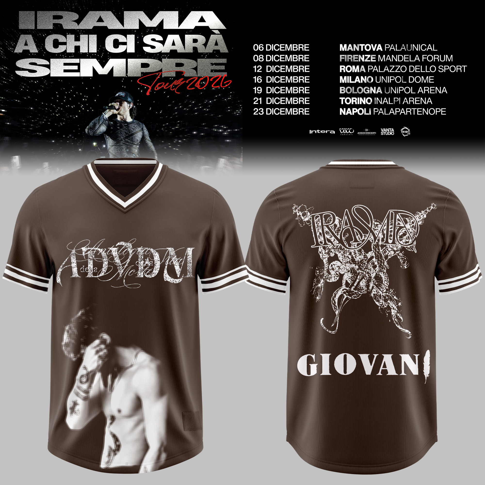 A Chi Ci Sara Sempre Tour 2026 Premium Signature Football Jersey