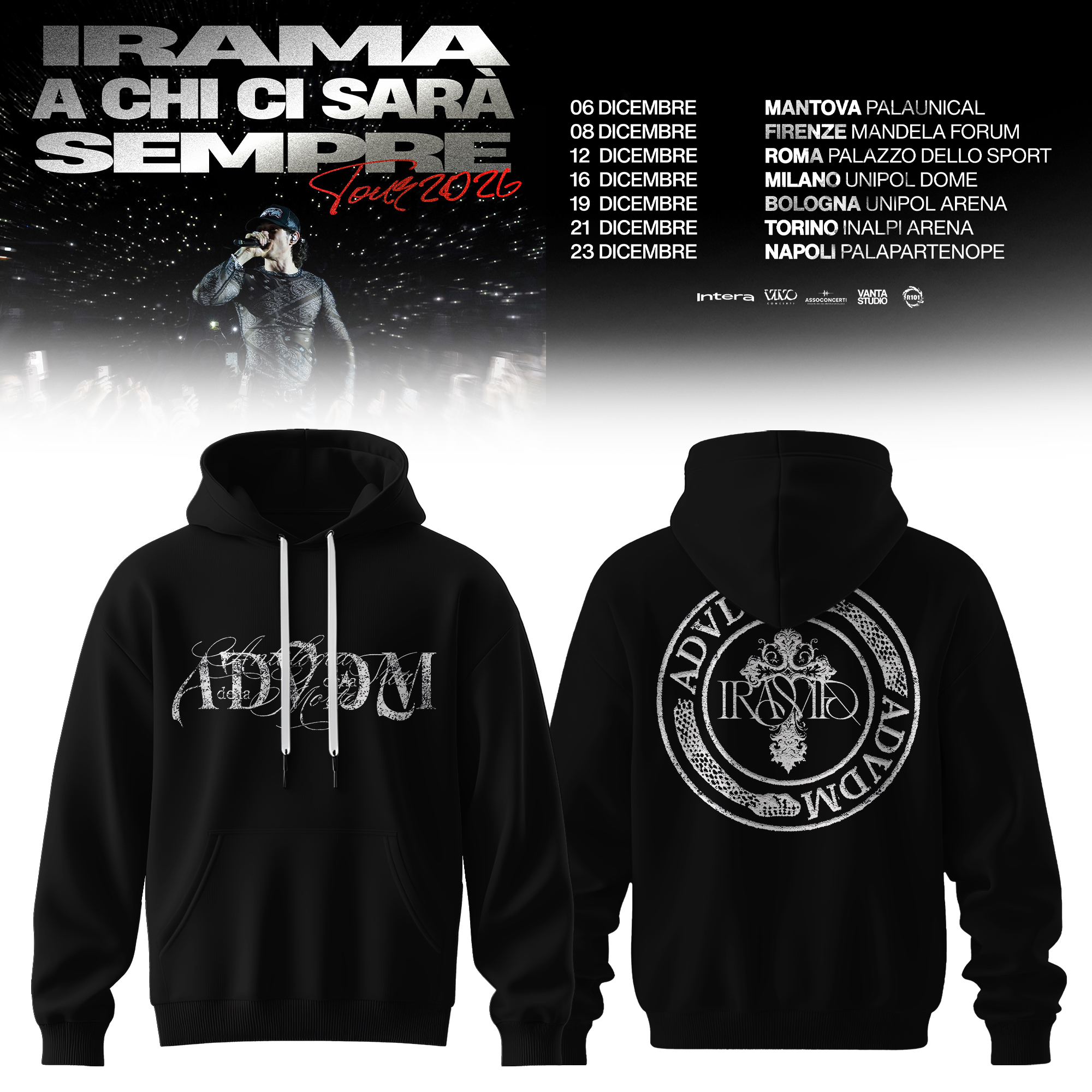 A Chi Ci Sara Sempre Tour 2026 Signature Fan Hoodie