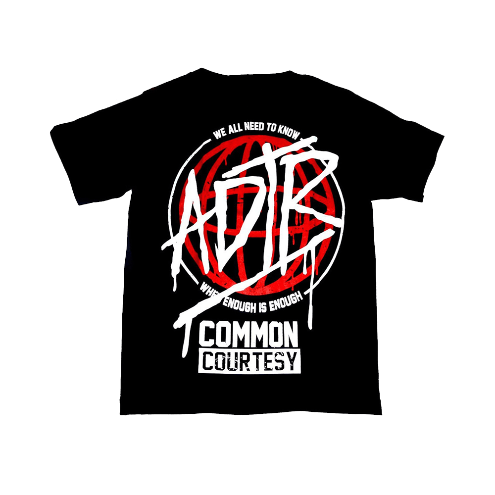 A Day To Remember Merch A Day To Remember Common Courtesy Enough Is Enough TShirt Fans Gifts