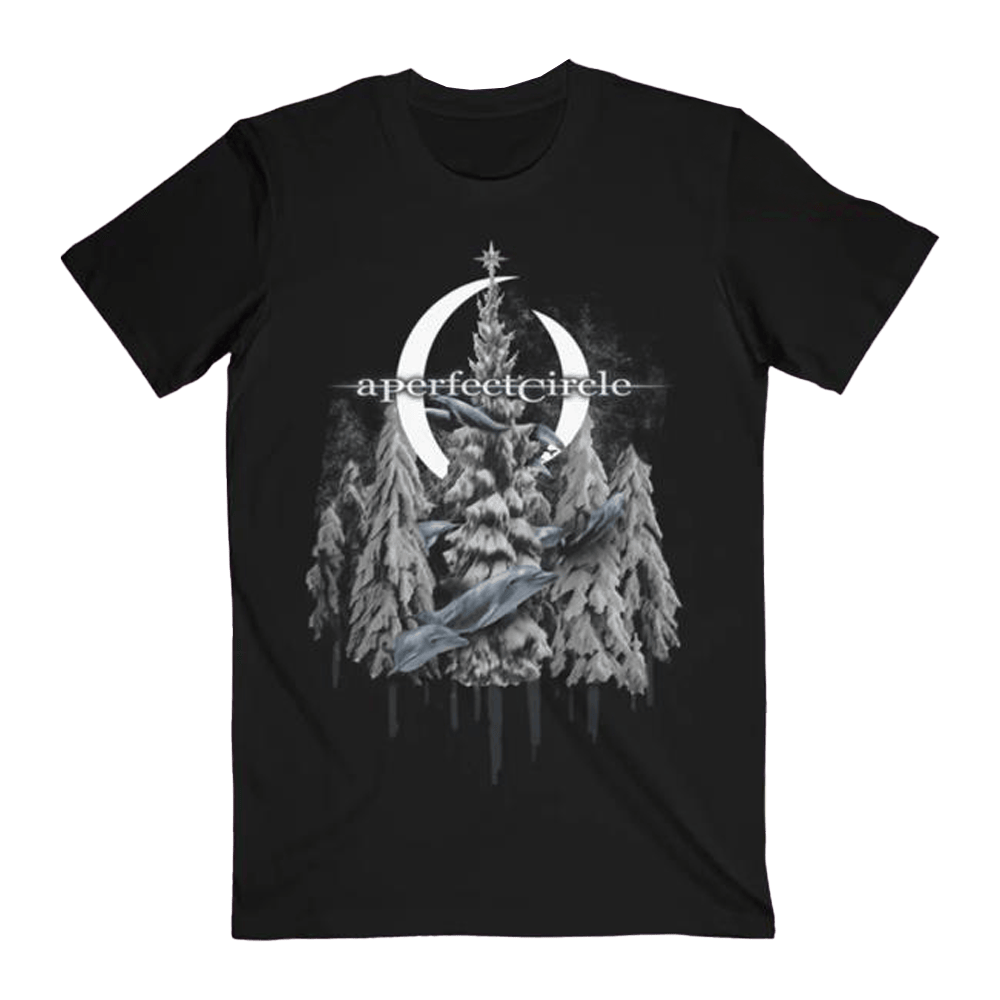 A Perfect Circle Merch Frosty Dolphin And Snow TShirt Fathers Day Gifts For Grandpa