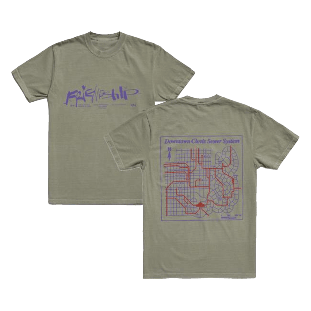 A24films Merch Friendship Sewer System Map TShirt Useful Gifts For Dad