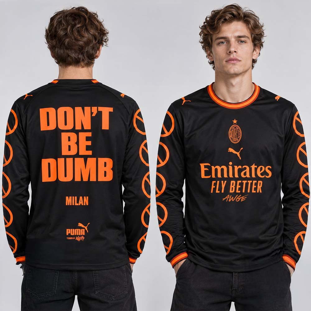 AAP Rocky Puma AC Milan Dont Be Dumb 2026 Jersey Exclusive Football Fanwear