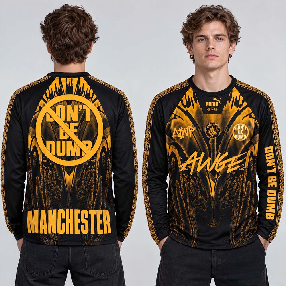AAP Rocky Puma Manchester City Dont Be Dumb 2026 Jersey Exclusive Fan Edition 2 - Unicasport AAP Rocky Puma Manchester City Dont Be Dumb 2026 Jersey Exclusive Fan Edition